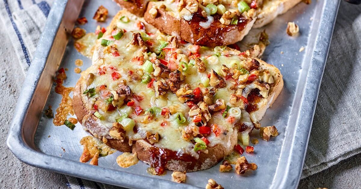 ‘Melted’ cheese and walnut toast recipe can be made in 10 minutes