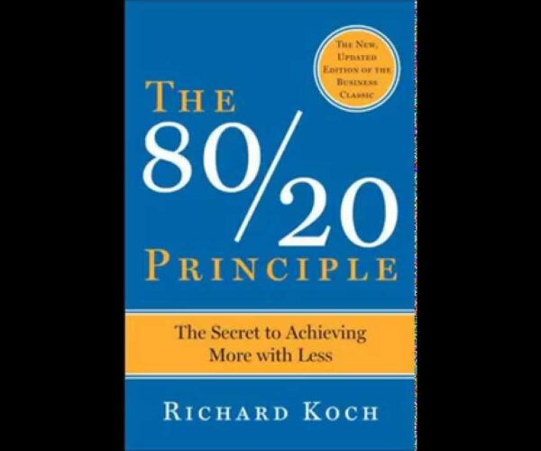 The 80/20 Principle by Richard Koch Audio Book Self Help Improvement