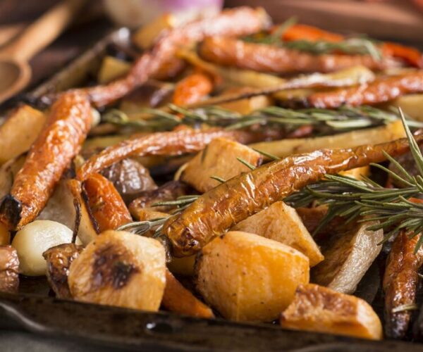 Gordon Ramsay’s roasted root vegetables recipe