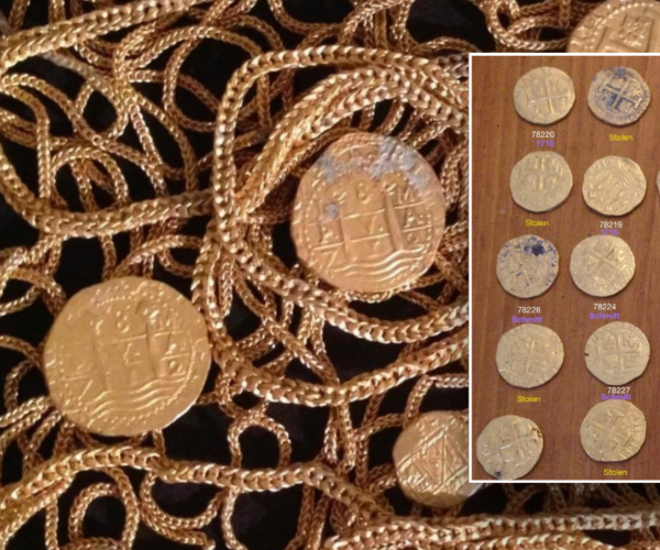 Florida officials discover gold coins dating back to 1715 Treasure Fleet